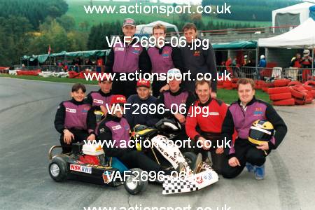 Photo: VAF2696-06 ActionSport Photography 17/10/1996 Spa Francorchamps Kart Sprint Meeting _0_Teams-People #54