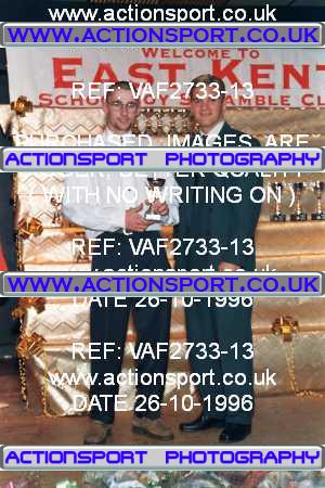 Photo: VAF2733-13 ActionSport Photography 26/10/1996 East Kent SSC Presentation _6_Experts