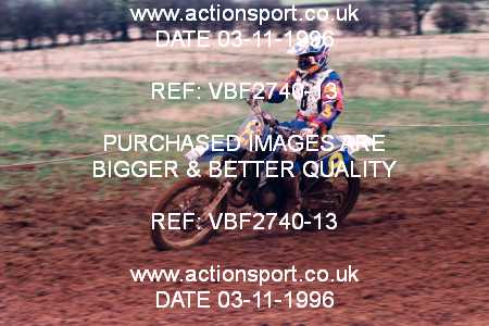 Photo: VBF2740-13 ActionSport Photography 03/11/1996 AMCA Southam MXC - Badby _1_125Experts
