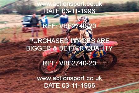 Photo: VBF2740-20 ActionSport Photography 03/11/1996 AMCA Southam MXC - Badby _1_125Experts