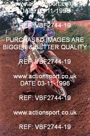 Photo: VBF2744-19 ActionSport Photography 03/11/1996 AMCA Southam MXC - Badby _3_250-750Experts #41