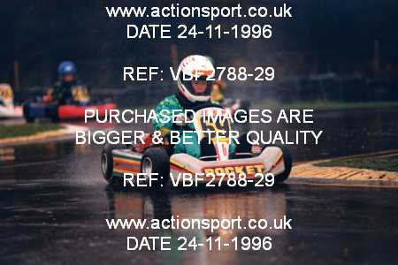 Photo: VBF2788-29 ActionSport Photography 24/11/1996 Dunkeswell Kart Club _1_Cadets #69