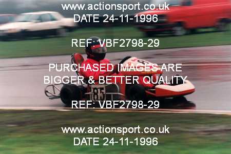 Photo: VBF2798-29 ActionSport Photography 24/11/1996 Dunkeswell Kart Club _8_250s #85