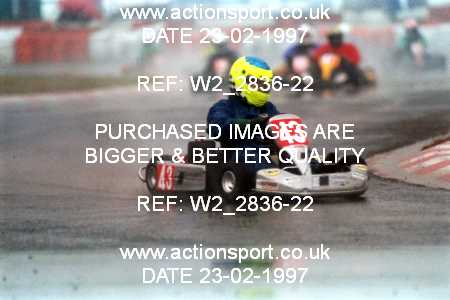Photo: W2_2836-22 ActionSport Photography 23/02/1997 Manchester and Buxton Kart Club - Three Sisters _1_SeniorTKM #43