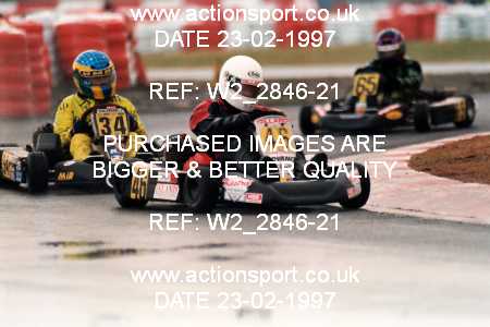 Photo: W2_2846-21 ActionSport Photography 23/02/1997 Manchester and Buxton Kart Club - Three Sisters _5_JICA-Rookie-JnrTKMNovice #34