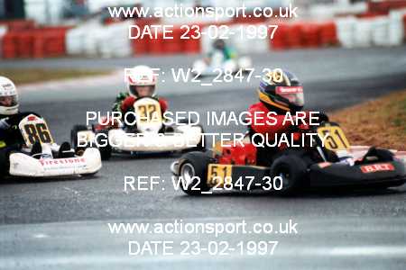 Photo: W2_2847-30 ActionSport Photography 23/02/1997 Manchester and Buxton Kart Club - Three Sisters _6_Cadets #32