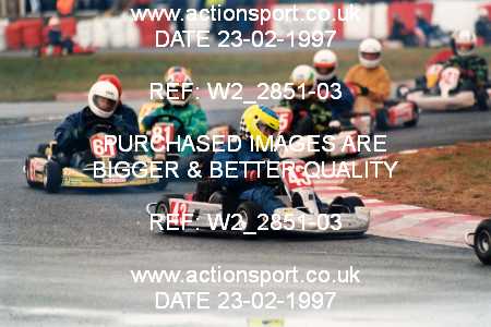 Photo: W2_2851-03 ActionSport Photography 23/02/1997 Manchester and Buxton Kart Club - Three Sisters _1_SeniorTKM #43