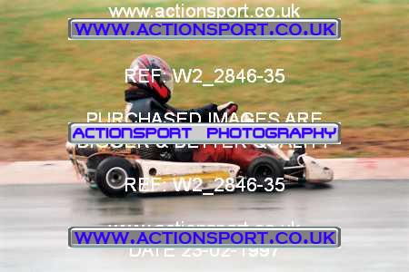 Photo: W2_2846-35 ActionSport Photography 23/02/1997 Manchester and Buxton Kart Club - Three Sisters _5_JICA-Rookie-JnrTKMNovice #45