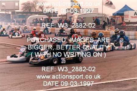 Photo: W3_2882-02 ActionSport Photography 09/03/1997 Hunts Kart Club - Kimbolton _1_JuniorTKM #26