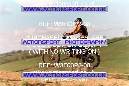 Photo: W3F00P2-08 ActionSport Photography 28/03/1997 AMCA Marshfield MXC Mike Brown Memorial _0_Practice #8