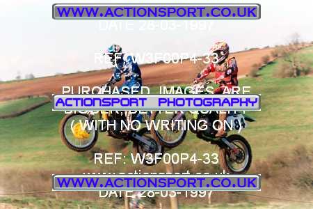 Photo: W3F00P4-33 ActionSport Photography 28/03/1997 AMCA Marshfield MXC Mike Brown Memorial _0_Practice #84