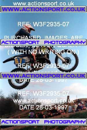 Photo: W3F2935-07 ActionSport Photography 28/03/1997 AMCA Marshfield MXC Mike Brown Memorial _9_ExpertsGroup3 #67