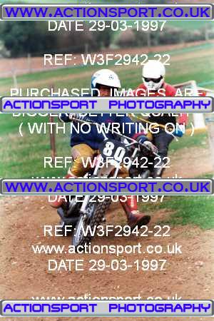 Photo: W3F2942-22 ActionSport Photography 29/03/1997 Pre 65 MC Classic Scramble - Beaconsfield  _2_250CCSportingClass #80