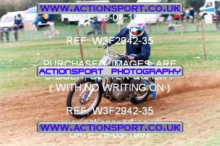Photo: W3F2942-35 ActionSport Photography 29/03/1997 Pre 65 MC Classic Scramble - Beaconsfield  _2_250CCSportingClass #107