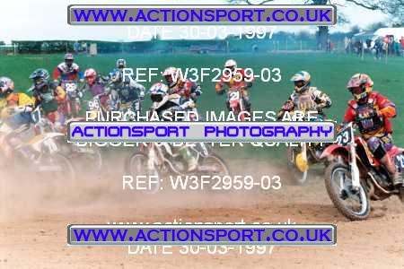 Photo: W3F2959-03 ActionSport Photography 30/03/1997 AMCA Redditch Bears MXC - Peplars Farm _4_125Juniors #23