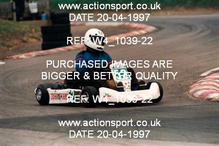 Photo: W4_1039-22 ActionSport Photography 20/04/1997 Shenington Kart Club _4_100C-C160 #52