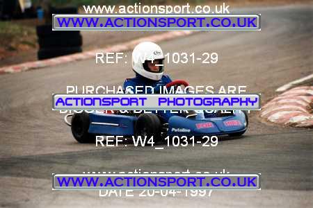 Photo: W4_1031-29 ActionSport Photography 20/04/1997 Shenington Kart Club _1_Cadets #59