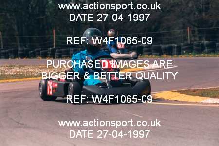 Photo: W4F1065-09 ActionSport Photography 27/04/1997 Dunkeswell Kart Club _4_SeniorTKM #75