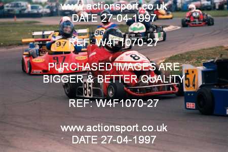 Photo: W4F1070-27 ActionSport Photography 27/04/1997 Dunkeswell Kart Club _8_250s #97