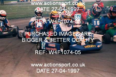 Photo: W4F1074-05 ActionSport Photography 27/04/1997 Dunkeswell Kart Club _2_JuniorTKM #56