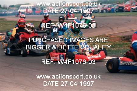 Photo: W4F1076-03 ActionSport Photography 27/04/1997 Dunkeswell Kart Club _3_FormulaBlue #3