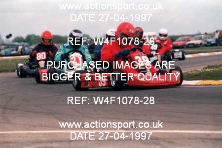 Photo: W4F1078-28 ActionSport Photography 27/04/1997 Dunkeswell Kart Club _4_SeniorTKM #39