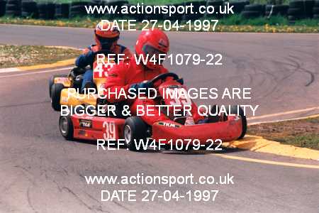 Photo: W4F1079-22 ActionSport Photography 27/04/1997 Dunkeswell Kart Club _4_SeniorTKM #39