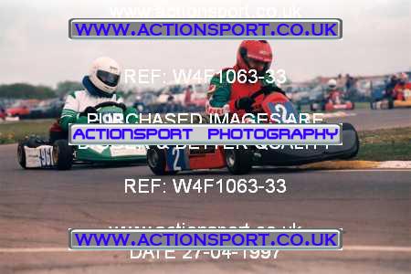 Photo: W4F1063-33 ActionSport Photography 27/04/1997 Dunkeswell Kart Club _3_FormulaBlue #2