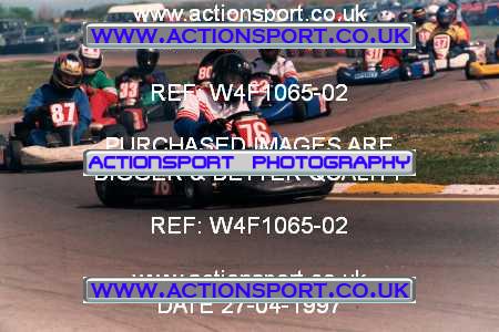 Photo: W4F1065-02 ActionSport Photography 27/04/1997 Dunkeswell Kart Club _4_SeniorTKM #76