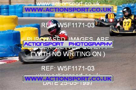 Photo: W5F1171-03 ActionSport Photography 25/05/1997 Birmingham Wheels Kart Club _1_Cadets #81