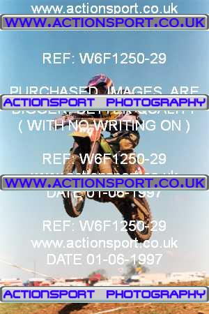 Photo: W6F1250-29 ActionSport Photography 01/06/1997 BSMA National Coventry Junior MXC - Long Buckby _5_AMX #9998