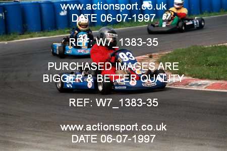 Photo: W7_1383-35 ActionSport Photography 06/07/1997 Clay Pigeon Kart Club _4_JuniorTKM #93