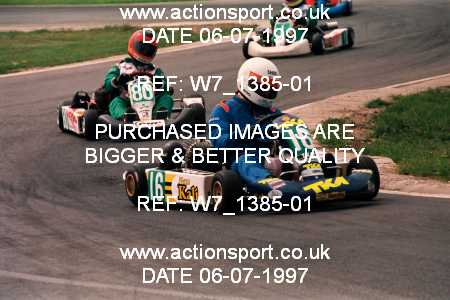 Photo: W7_1385-01 ActionSport Photography 06/07/1997 Clay Pigeon Kart Club _5_100C #80