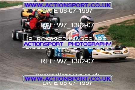 Photo: W7_1382-07 ActionSport Photography 06/07/1997 Clay Pigeon Kart Club _4_JuniorTKM #62