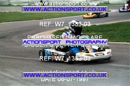 Photo: W7_1383-03 ActionSport Photography 06/07/1997 Clay Pigeon Kart Club _4_JuniorTKM #62