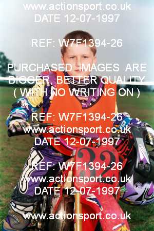Photo: W7F1394-26 ActionSport Photography 12/07/1997 Coventry Junior MXC Auto Spectacular _1_SmallWheelAutos #32