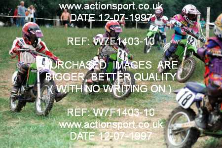 Photo: W7F1403-10 ActionSport Photography 12/07/1997 Coventry Junior MXC Auto Spectacular _6_BigWheelAutos #9990