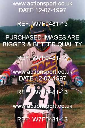 Photo: W7F0481-13 ActionSport Photography 12/07/1997 Severn Valley SSC All British - Maisemore  _1_Experts #29