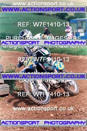 Photo: W7F1410-13 ActionSport Photography 13/07/1997 AMCA Marshfield MXC  _3_125Experts #22