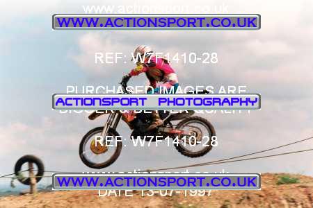Photo: W7F1410-28 ActionSport Photography 13/07/1997 AMCA Marshfield MXC  _3_125Experts #89
