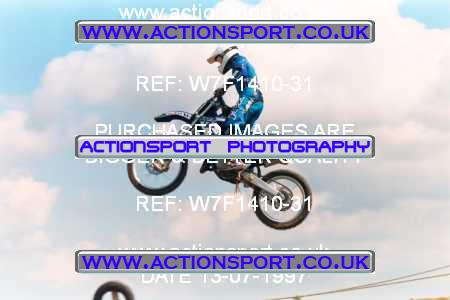 Photo: W7F1410-31 ActionSport Photography 13/07/1997 AMCA Marshfield MXC  _3_125Experts #47