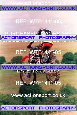 Photo: W7F1411-05 ActionSport Photography 13/07/1997 AMCA Marshfield MXC  _3_125Experts #24