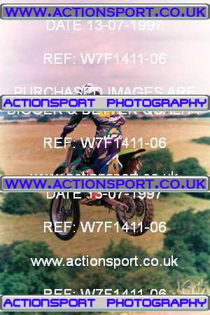 Photo: W7F1411-06 ActionSport Photography 13/07/1997 AMCA Marshfield MXC  _3_125Experts #40