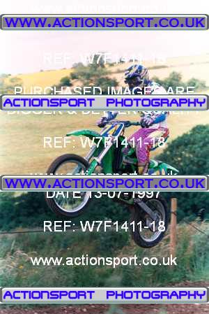 Photo: W7F1411-18 ActionSport Photography 13/07/1997 AMCA Marshfield MXC  _3_125Experts #74