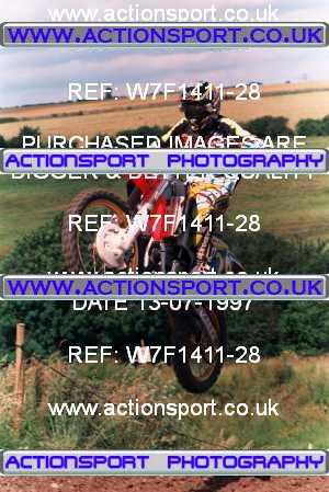 Photo: W7F1411-28 ActionSport Photography 13/07/1997 AMCA Marshfield MXC  _3_125Experts #24
