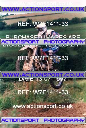Photo: W7F1411-33 ActionSport Photography 13/07/1997 AMCA Marshfield MXC  _3_125Experts #35