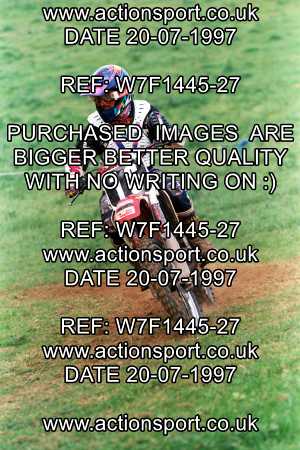 Photo: W7F1445-27 ActionSport Photography 20/07/1997 AMCA Street Tor West MC [Junior Team Race] - Launcherley _1_JuniorsGroup1 #16