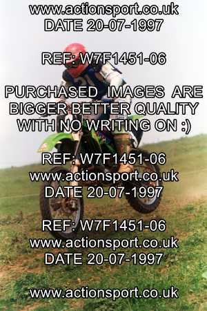 Photo: W7F1451-06 ActionSport Photography 20/07/1997 AMCA Street Tor West MC [Junior Team Race] - Launcherley _3_JuniorsTeamRace #3