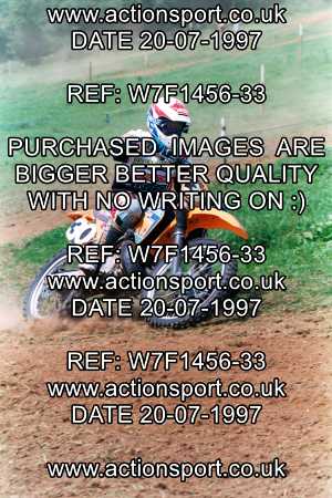 Photo: W7F1456-33 ActionSport Photography 20/07/1997 AMCA Street Tor West MC [Junior Team Race] - Launcherley _5_JuniorsGroup2 #30