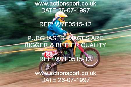 Photo: W7F0515-12 ActionSport Photography 26/07/1997 Corsham SSC Masters of Motocross _3_80s #88
